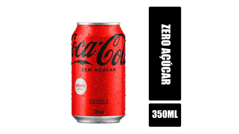 Coca Lata Zero 350 ML
